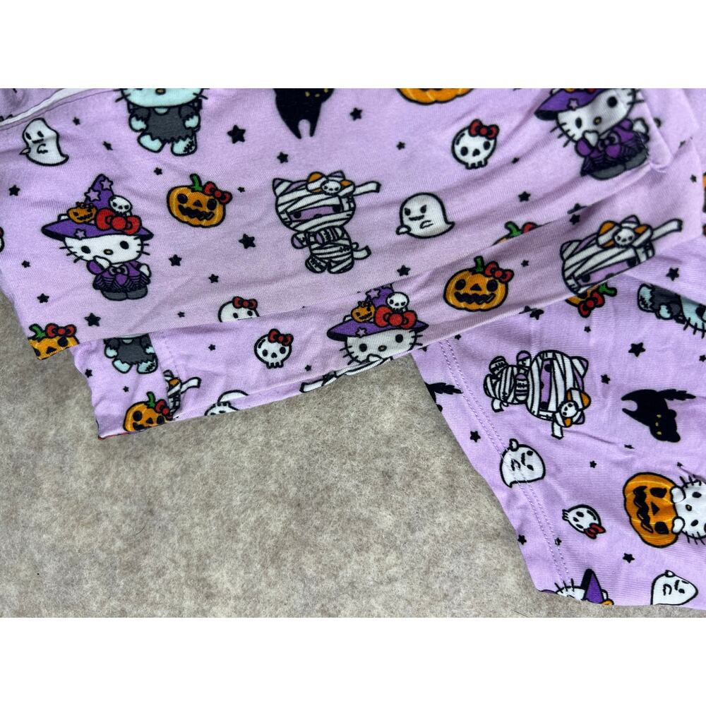 Posh Peanut Women's Hello Kitty Halloween Luxe Bamboo Pajama Set Large - Picture 9 of 9